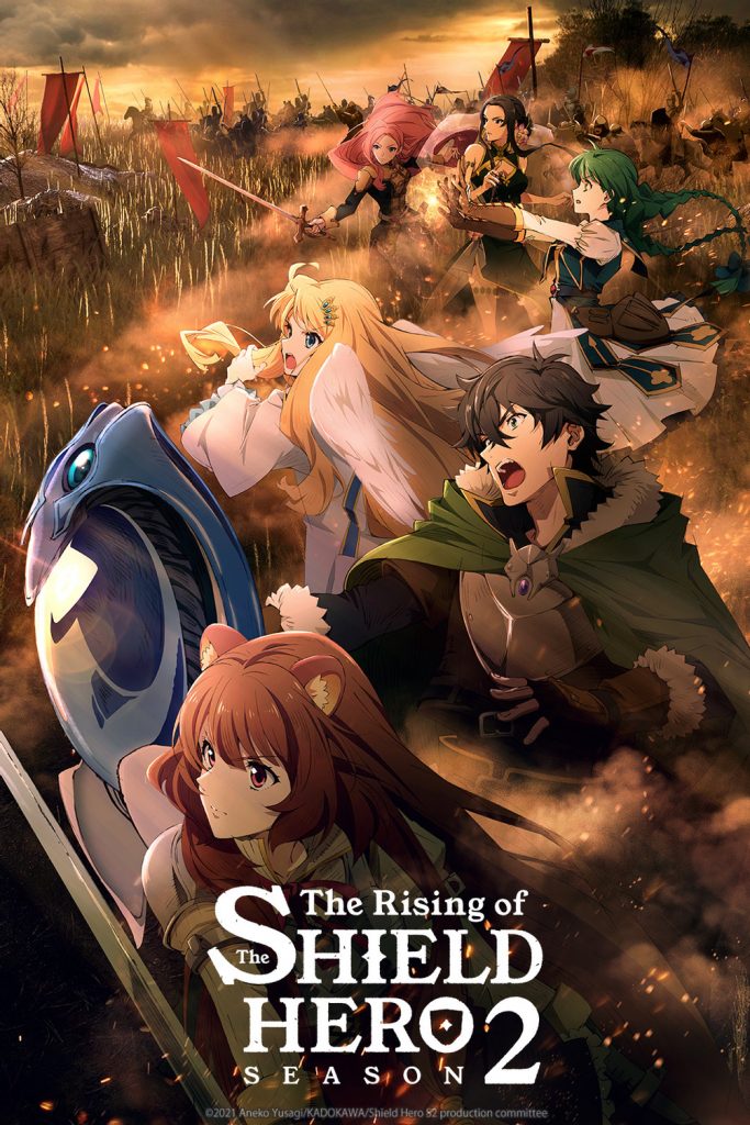 "The Rising of the Shield Hero Season 2" key visual.