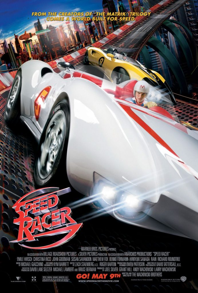 "Speed Racer" (2008) film poster.