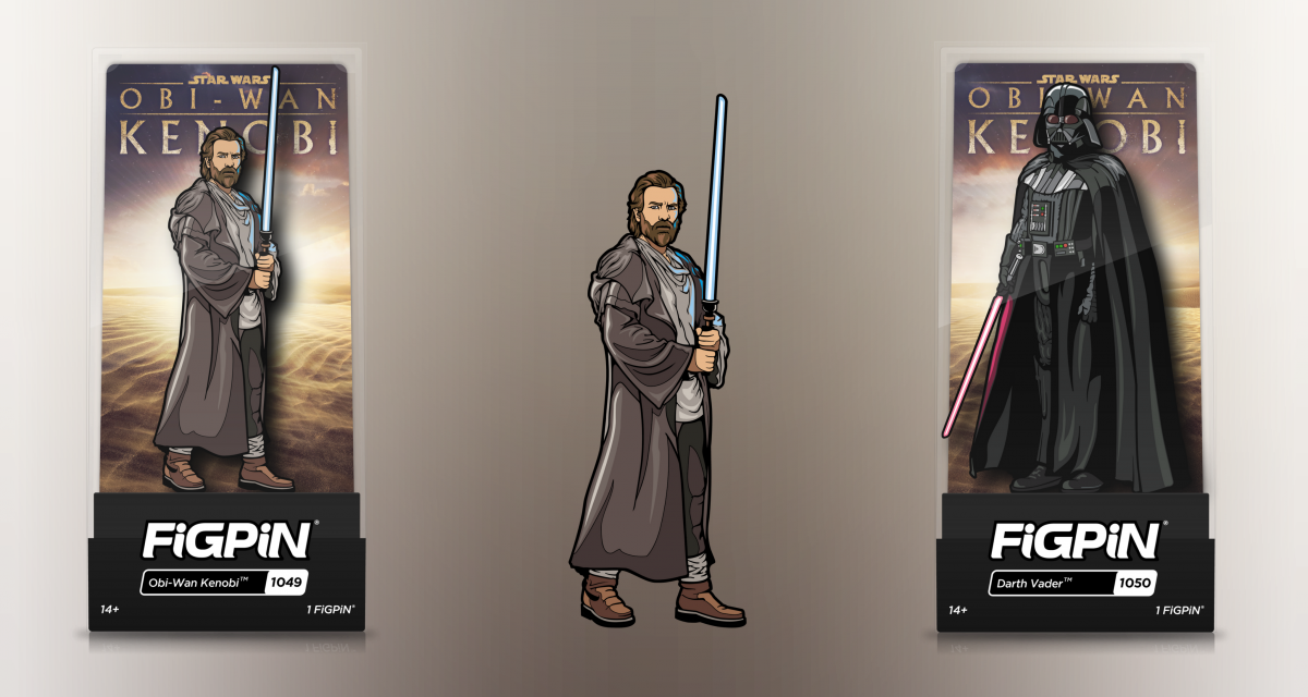 FiGPiN: Obi-Wan Kenobi & Darth Vader Are The Pins You’re Looking For