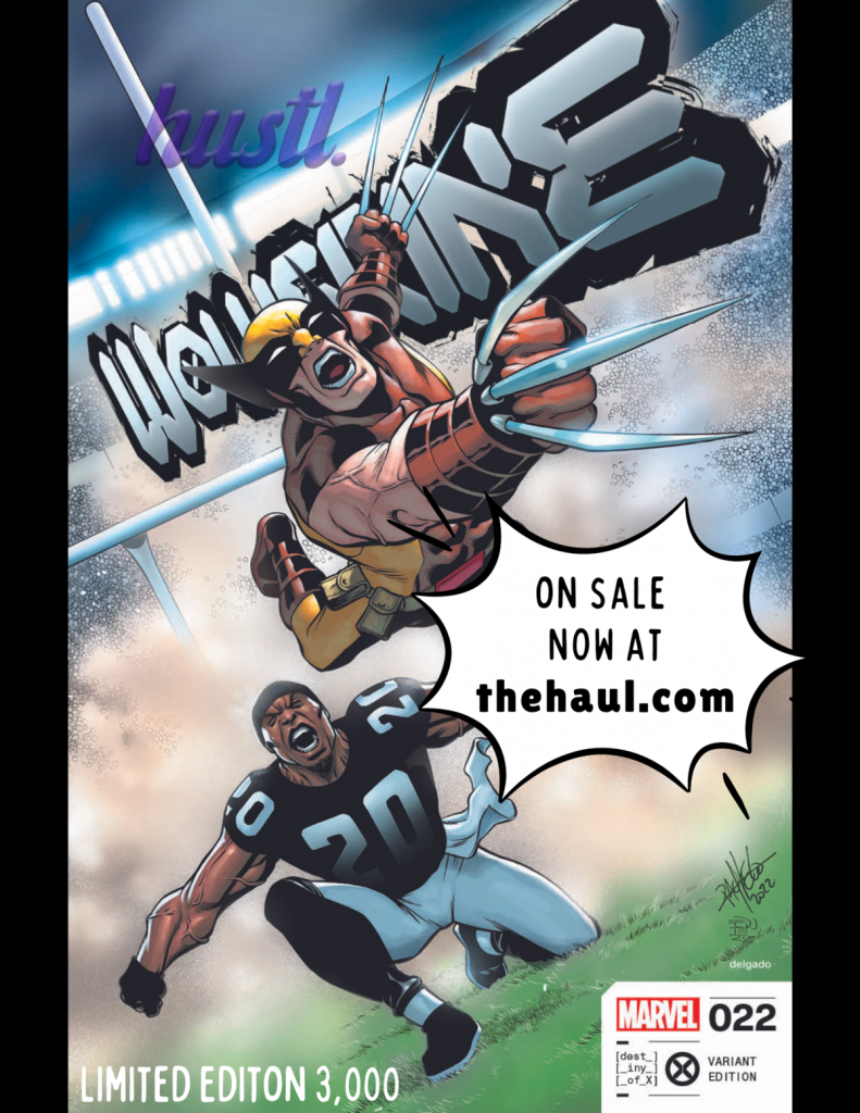 Marvel: Wolverine And Football Legend Brian Dawkins Share The Cover OF Wolverine #22
