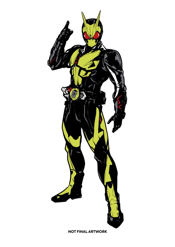 "Kamen Rider Zero-One" Kamen Rider character design by Hendry Prasetya. Not final artwork.