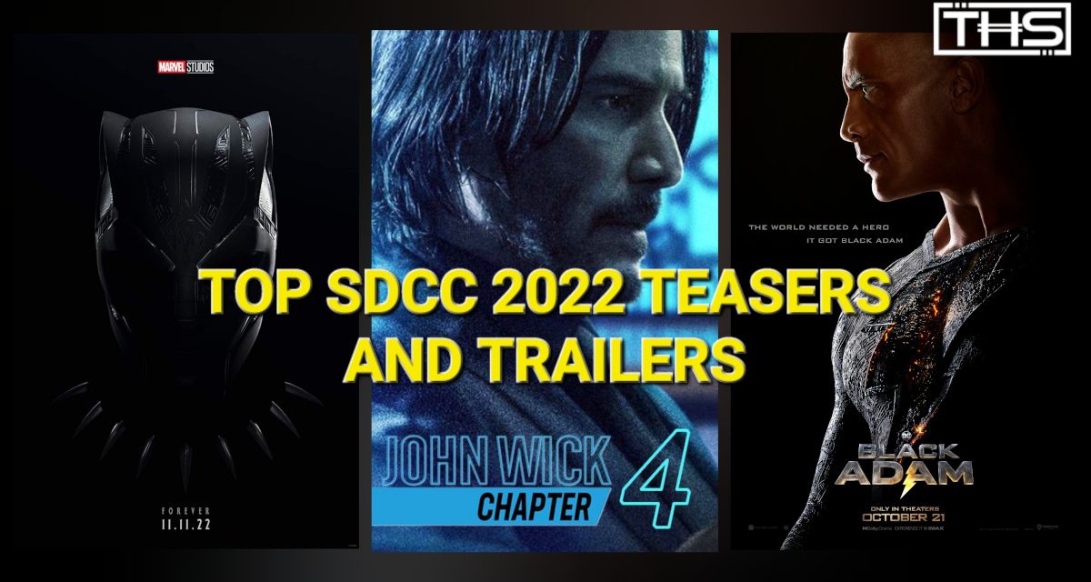 Top Teasers And Trailers From SDCC 2022