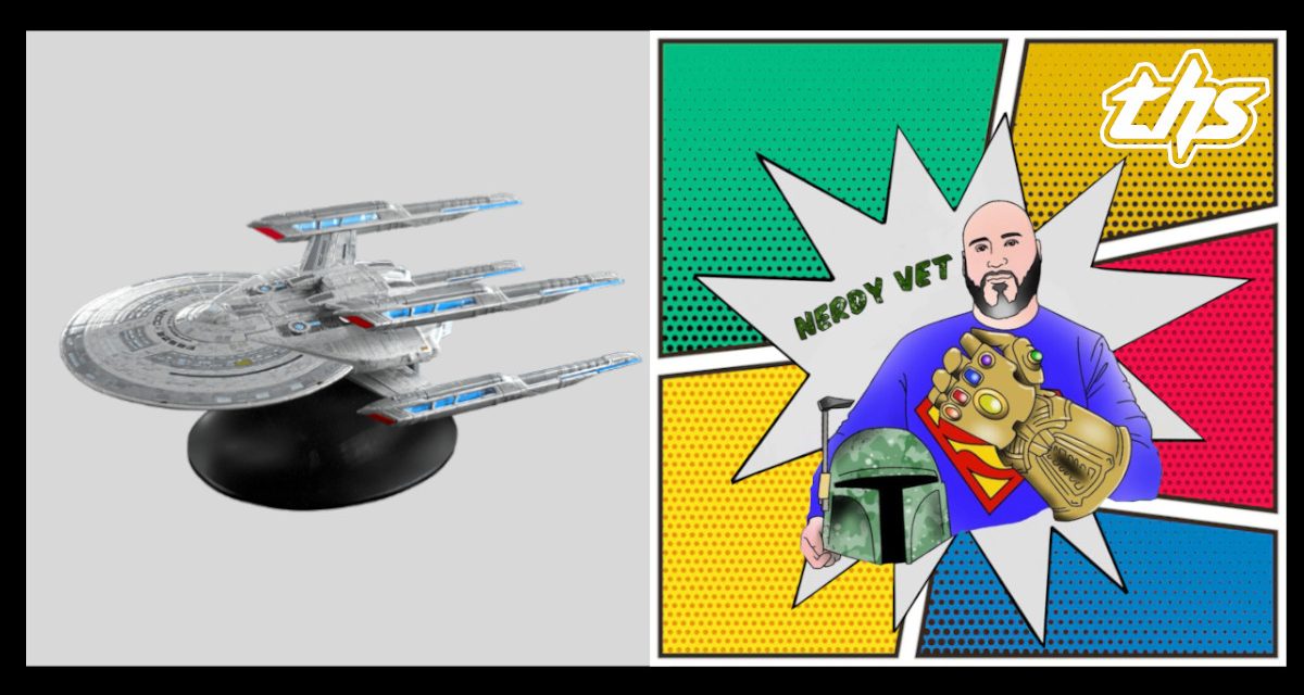 Fanhome: Star Trek: Picard U.S.S. Stargazer Diecast Starship [A Nerdy Vet Unboxing]