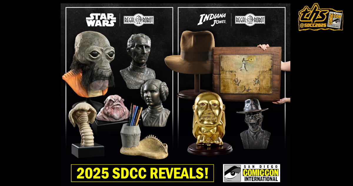 Regal Robot: Adventure Awaits – New Star Wars & Indiana Jones Collectibles Revealed [SDCC 2025]