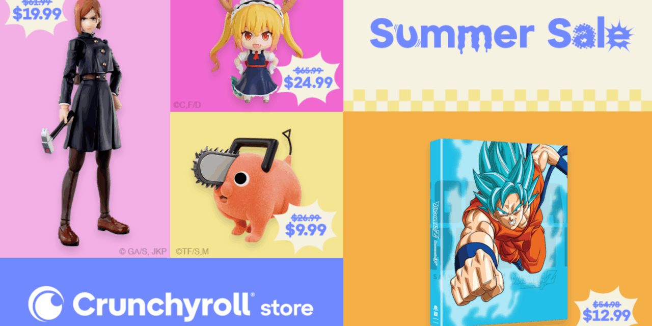 Crunchyroll Store Announces Summer Sale 2025 With Great Deals