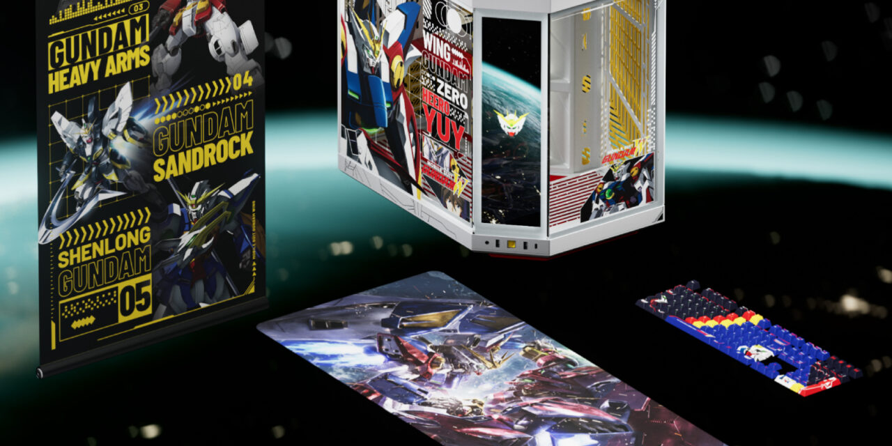 Mobile Suit Gundam Wing Launches HYTE PC Collection Pre-Orders