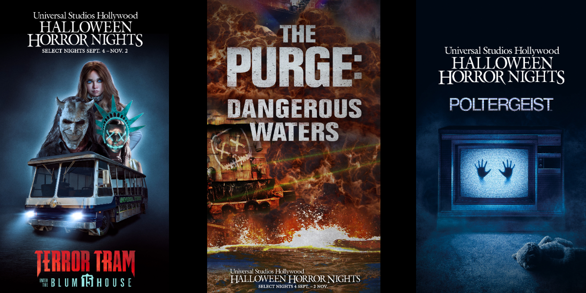 Halloween Horror Nights Hollywood Completes 2025 Lineup With Terror Tram: Enter The Blumhouse And ‘Poltergeist’