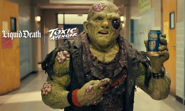 Sugary Soda? Not For The Toxic Avenger And Liquid Death In This PSA