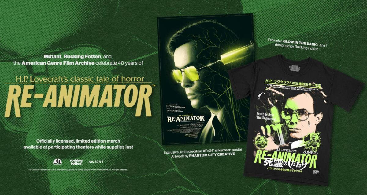 Get Ready For 40th Anniversary Screenings Of ‘Re-Animator’ From American Genre Film Archive And Mutant