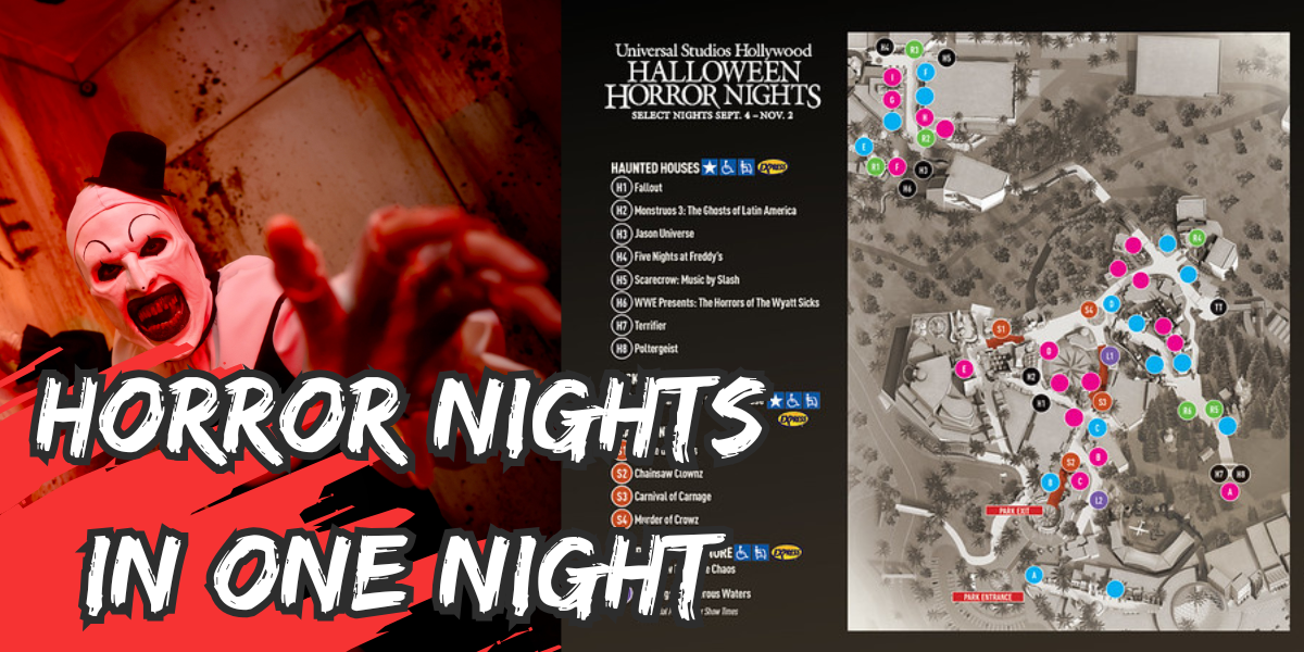 How To Do All The Houses At Halloween Horror Nights 2025 Without The Express Pass [Fright-A-Thon]