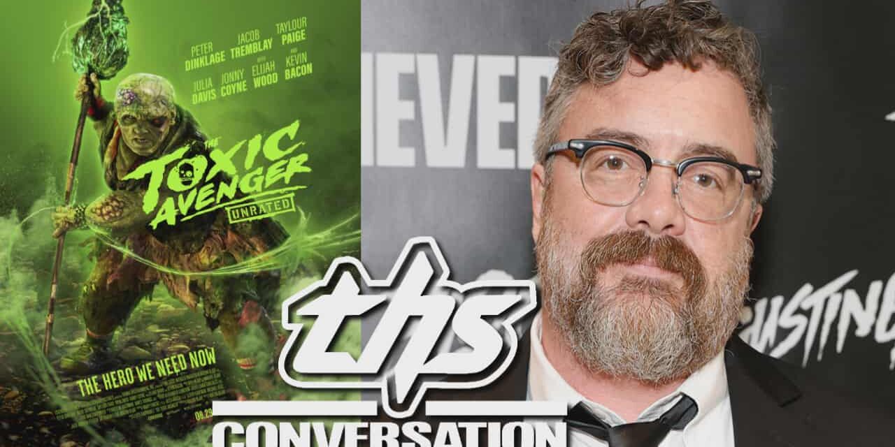 Macon Blair Talks ‘The Toxic Avenger’ – Passing The Mop, An Actual Theatrical Release, Motörhead & More