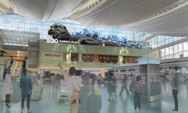 Godzilla To Take Flight At Haneda Airport In Japan