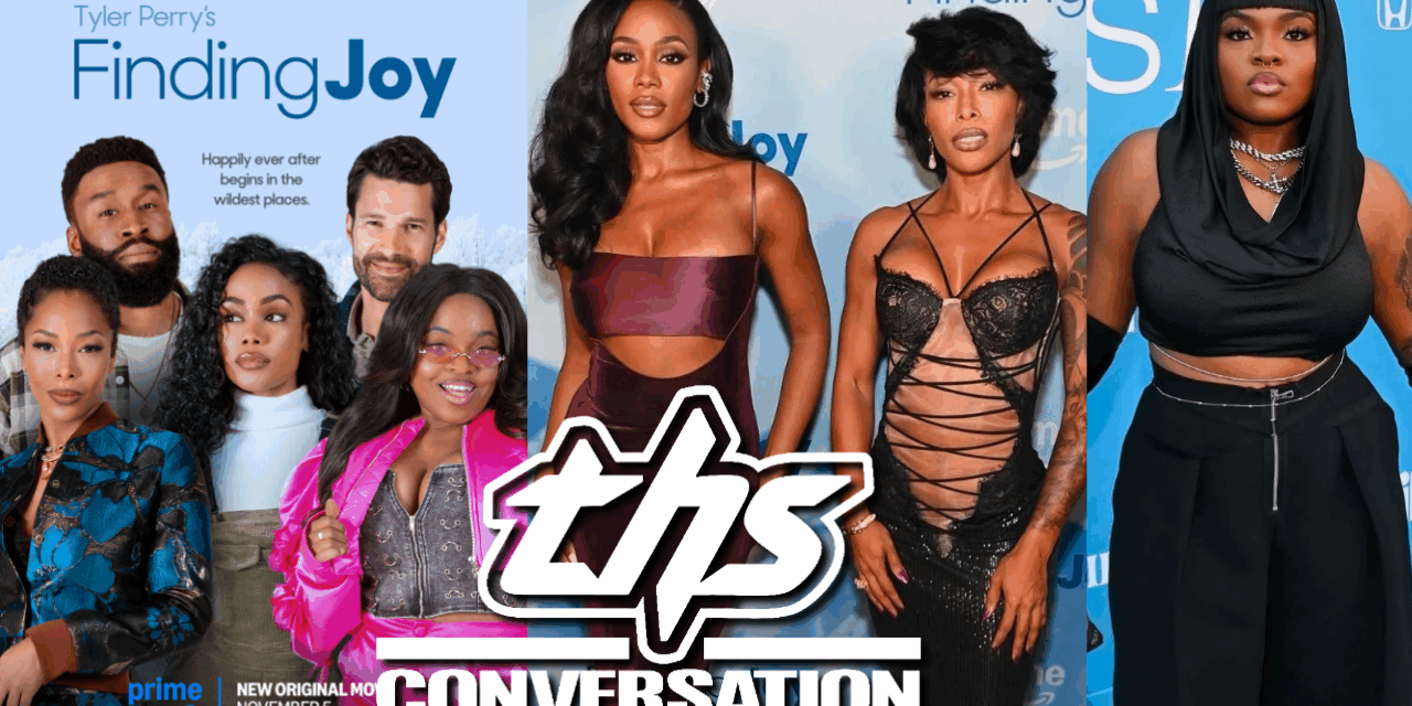 Finding Joy Stars Shannon Thornton Brittany S. Hall and Inayah Talk Friendship | THS Interview