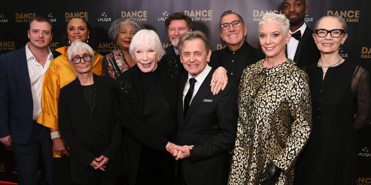 The Inaugural Dance Hall of Fame Ceremony Shines on Stage