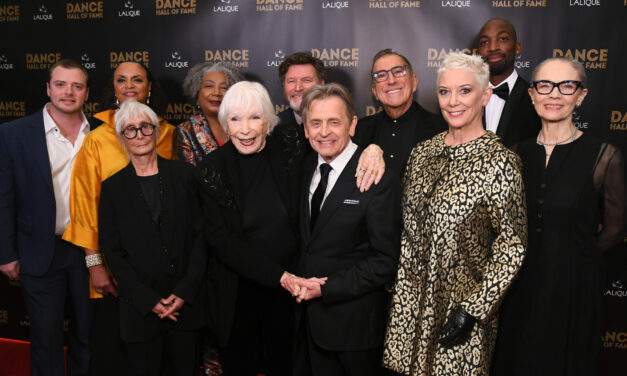 The Inaugural Dance Hall of Fame Ceremony Shines on Stage