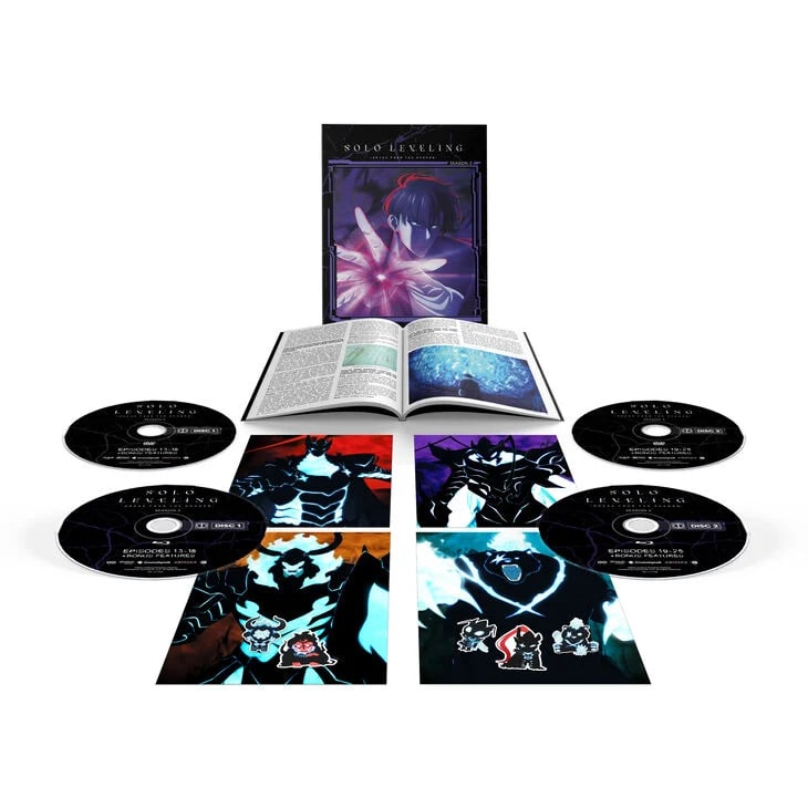 Solo Leveling Season 2 -Arise from the Shadow- – Limited Edition – Blu-ray/DVD Combo spread