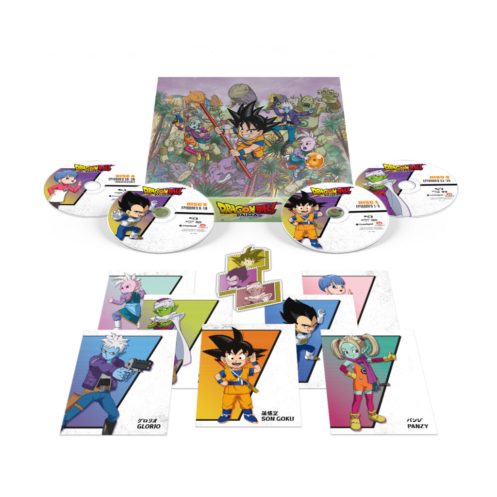Dragon Ball DAIMA - The Complete Season – Limited Edition – Blu-ray spread
