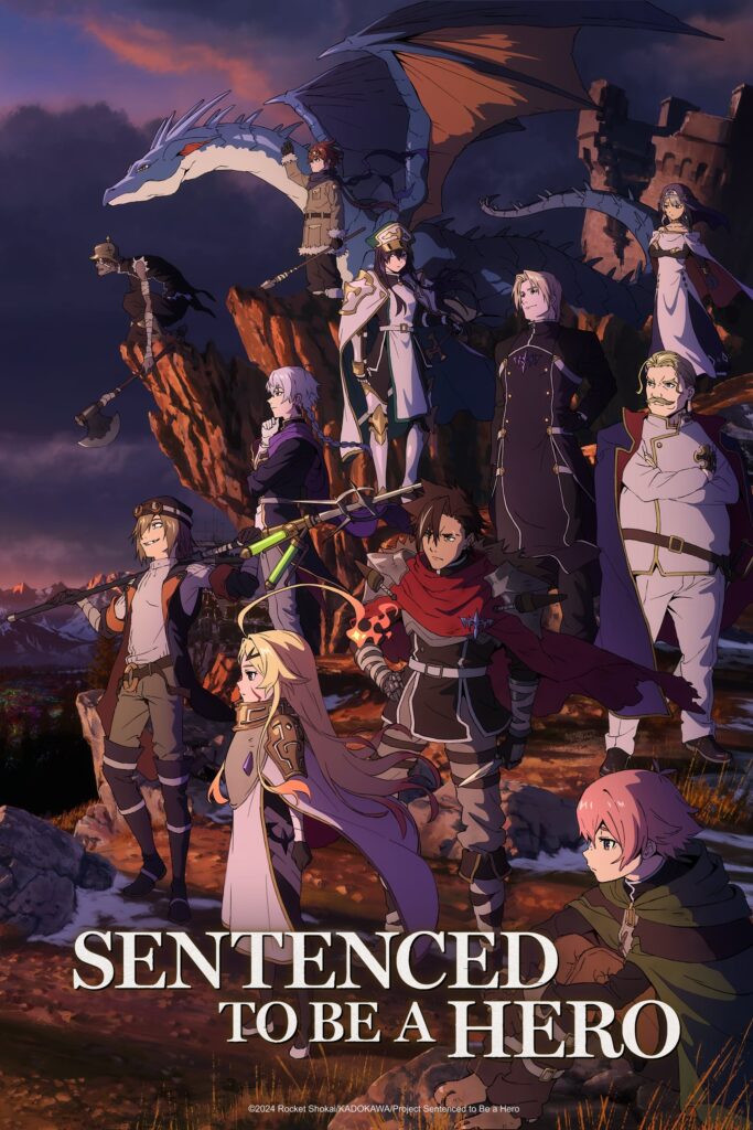 Sentenced to Be a Hero NA key art