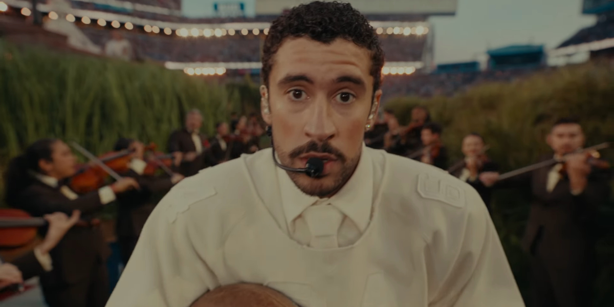 After Bad Bunny’s Spectacular Super Bowl Halftime Show, His First Leading Film Role Is Very Fitting