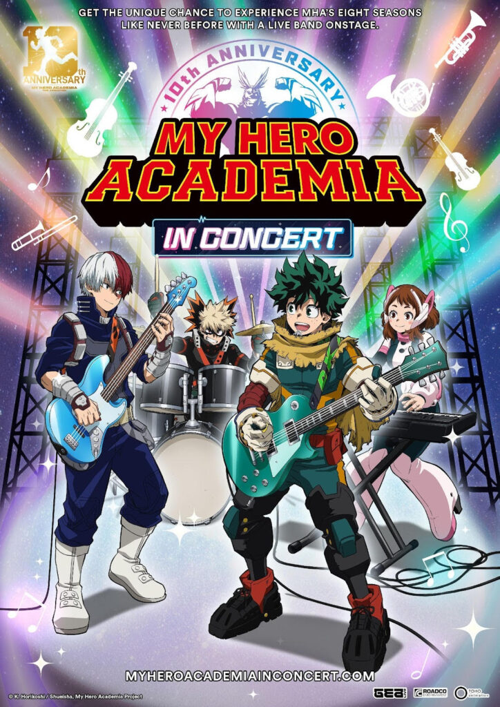 My Hero Academia in Concert key visual