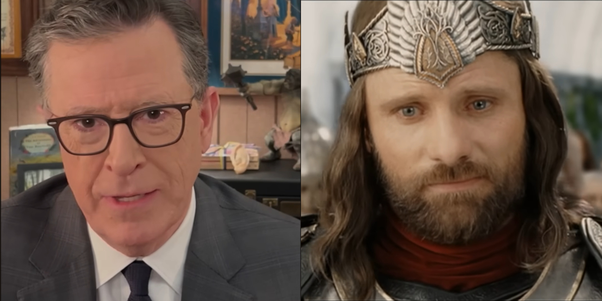Stephen Colbert Is Finally Co-Writing A Lord Of The Rings Film, And I’m Surprised It Took This Long