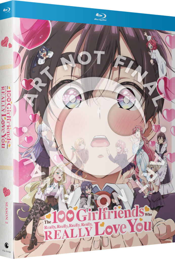 The 100 Girlfriends Who Really, Really, Really, Really, REALLY Love You Season 2 – Blu-ray front