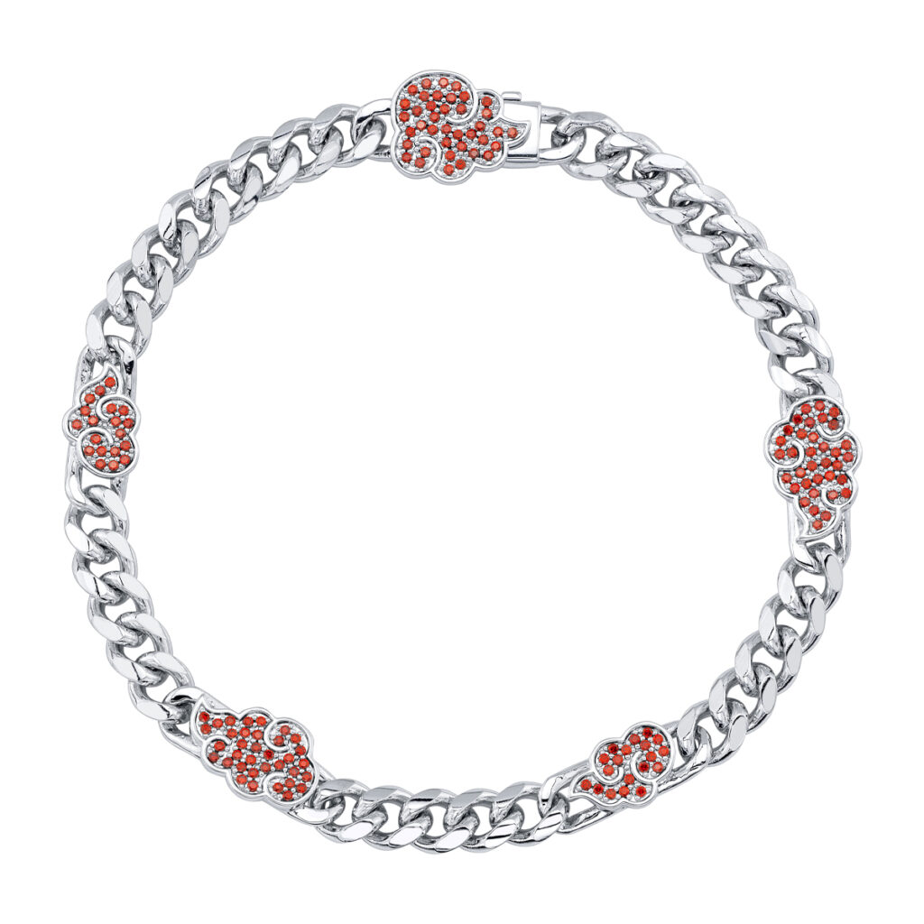 Naruto Shippuden | RockLove Collection Akatsuki Cloud Bracelet (LE 250)