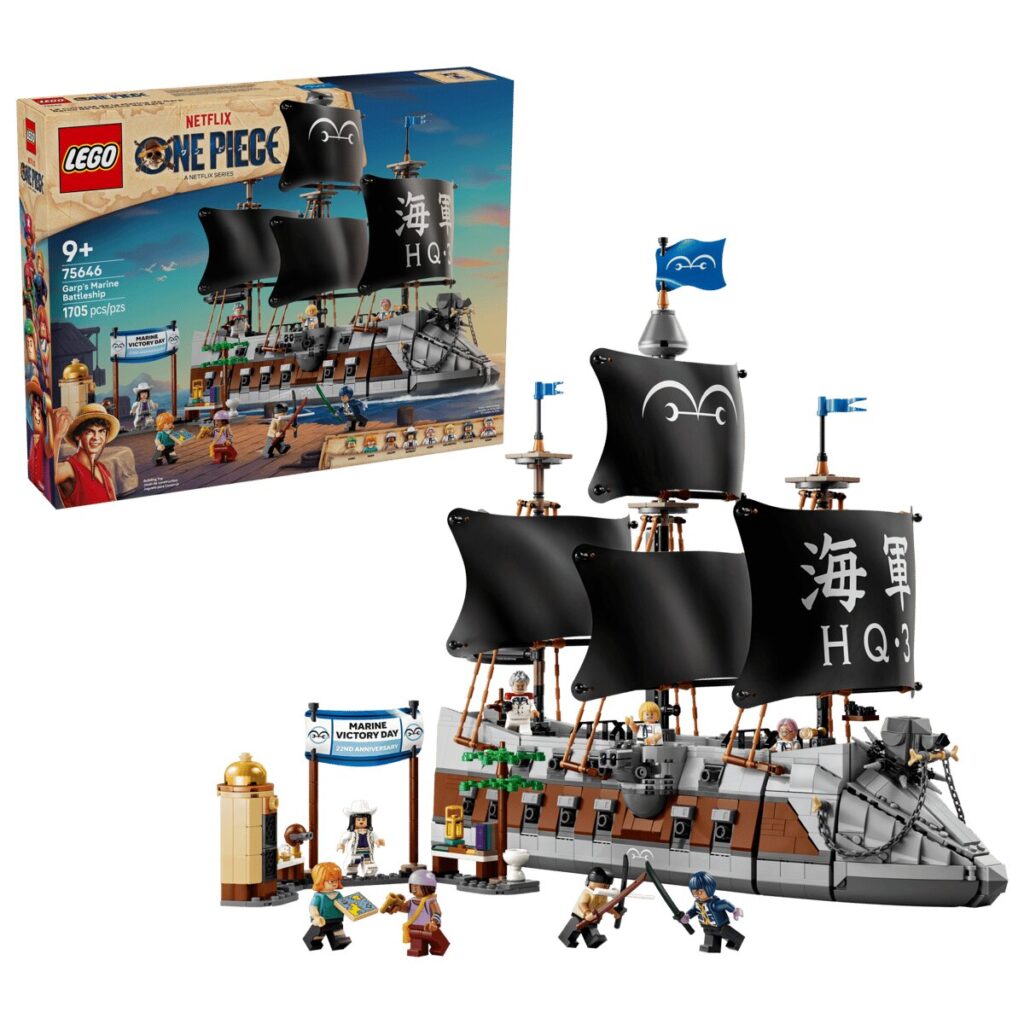 LEGO One Piece Garp's Marine Battleship