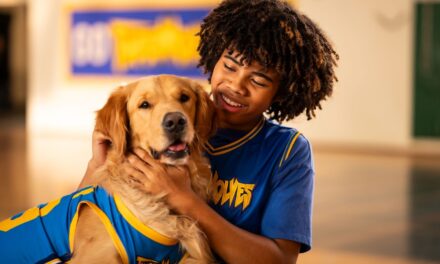 Air Bud Returns… At The Barco Booth At CinemaCon 2026